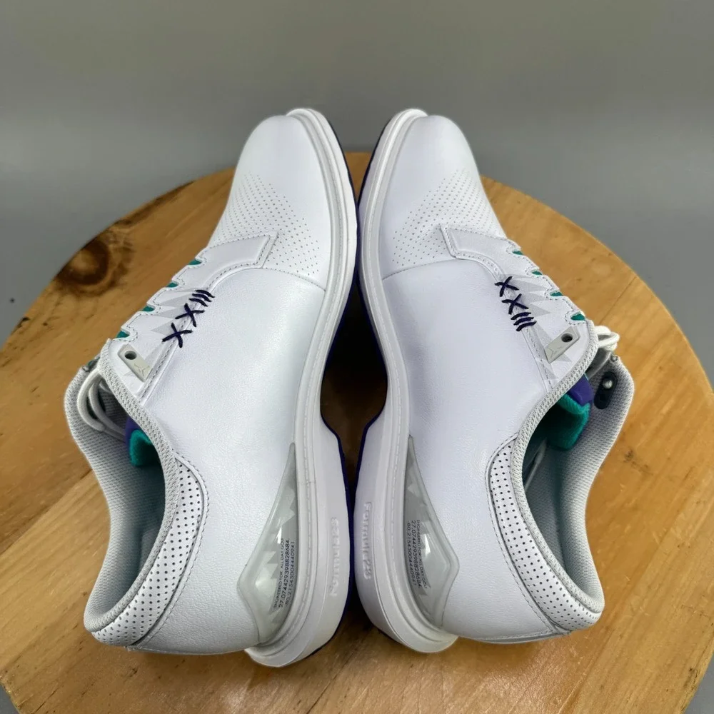 Nike Air Jordan ADG 5 Mens Size 11 Wide Golf‎ Shoes White Grape FQ7874-100 NEW